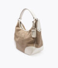 PRADA Jacquard-Schultertasche mit Logo