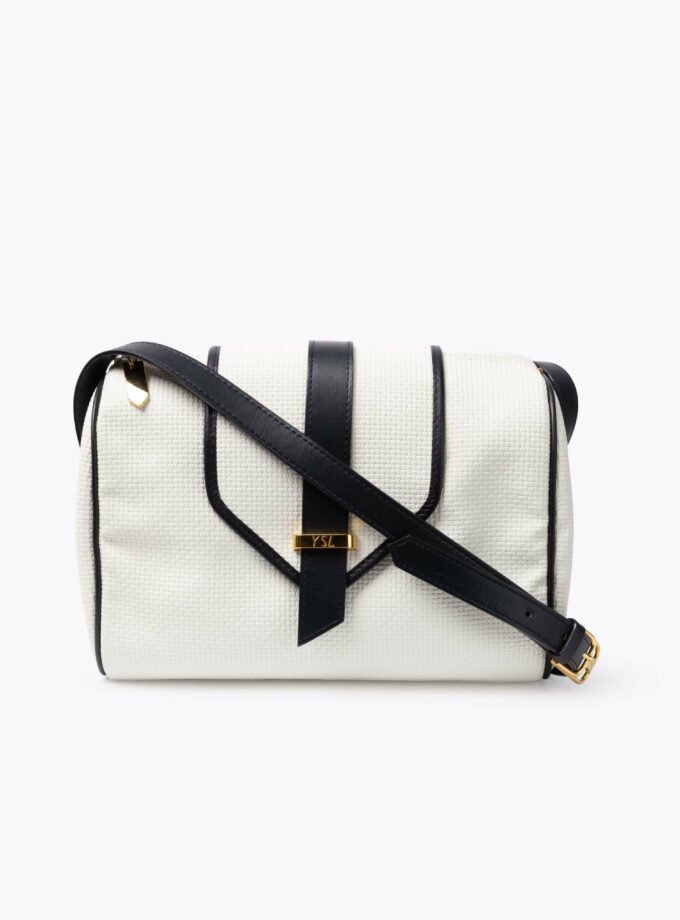 SAINT LAURENT Weaved Crossbody Bag