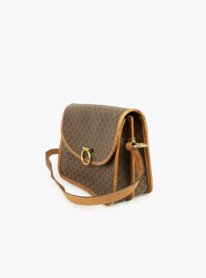 CELINE Macadam Crossbody Bag