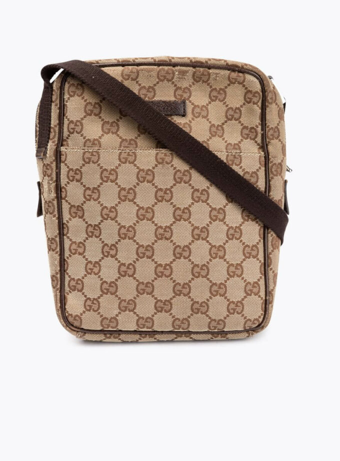 GUCCI GG Canvas Crossbody Bag