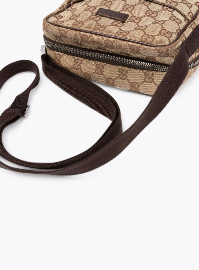 GUCCI GG Canvas Crossbody Bag