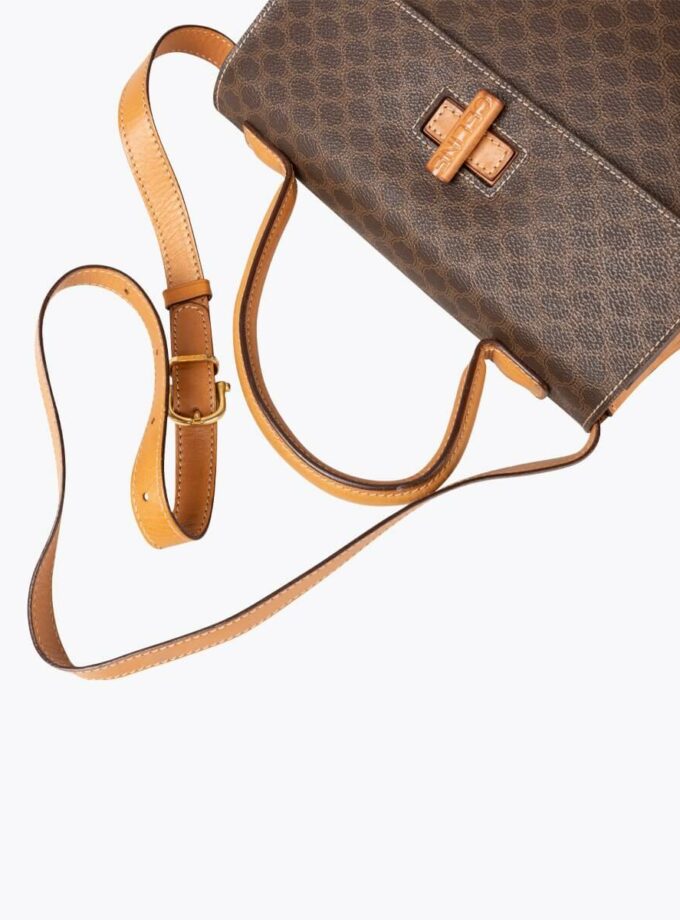 CELINE Macadam Crossbody Bag