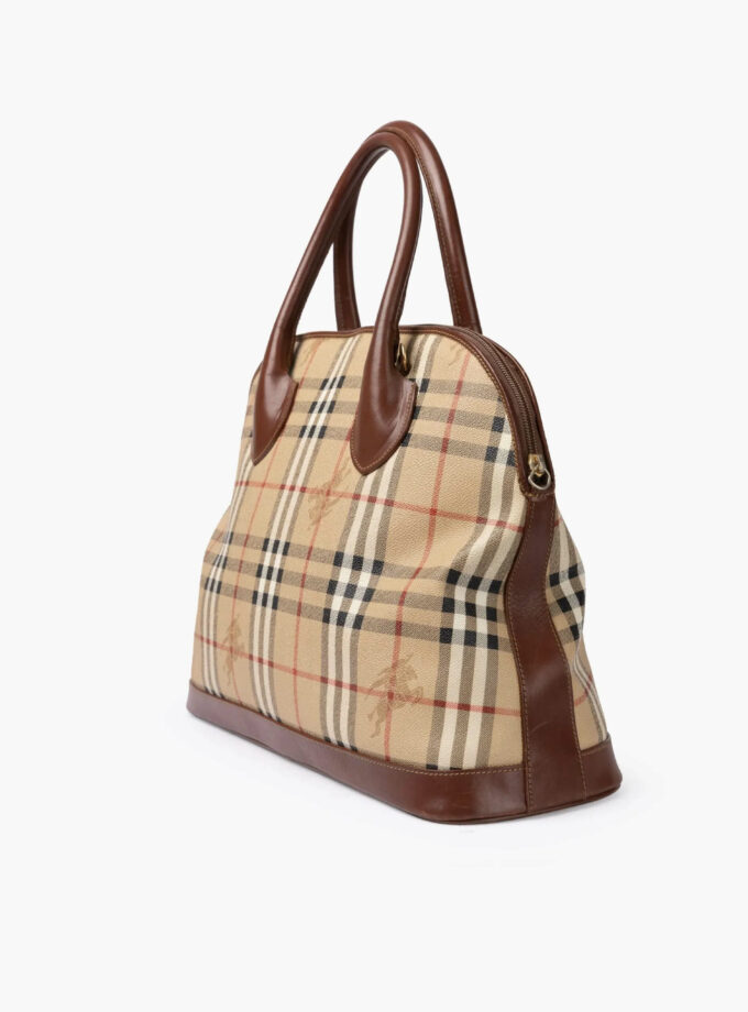 BURBERRY Nova Check Shoulder Bag