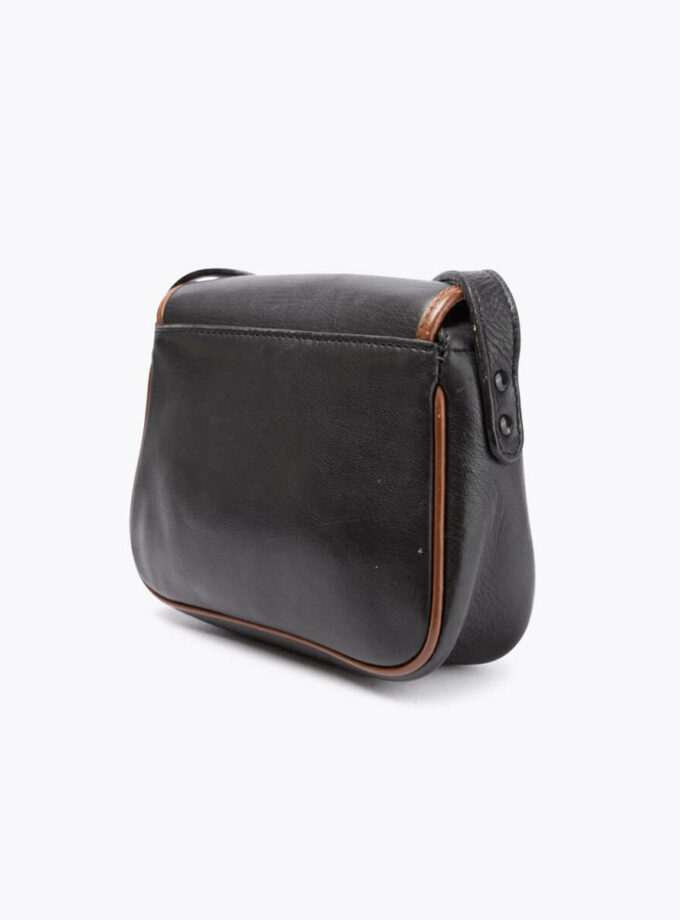 CELINE Leather Triomphe Crossbody Bag