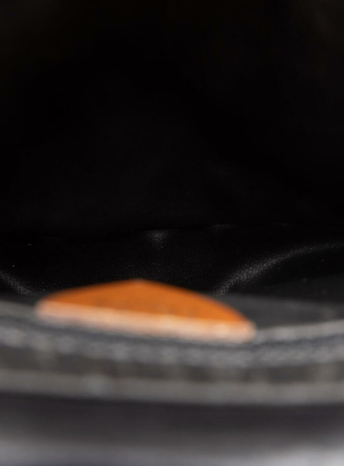 CELINE Leather Triomphe Crossbody Bag