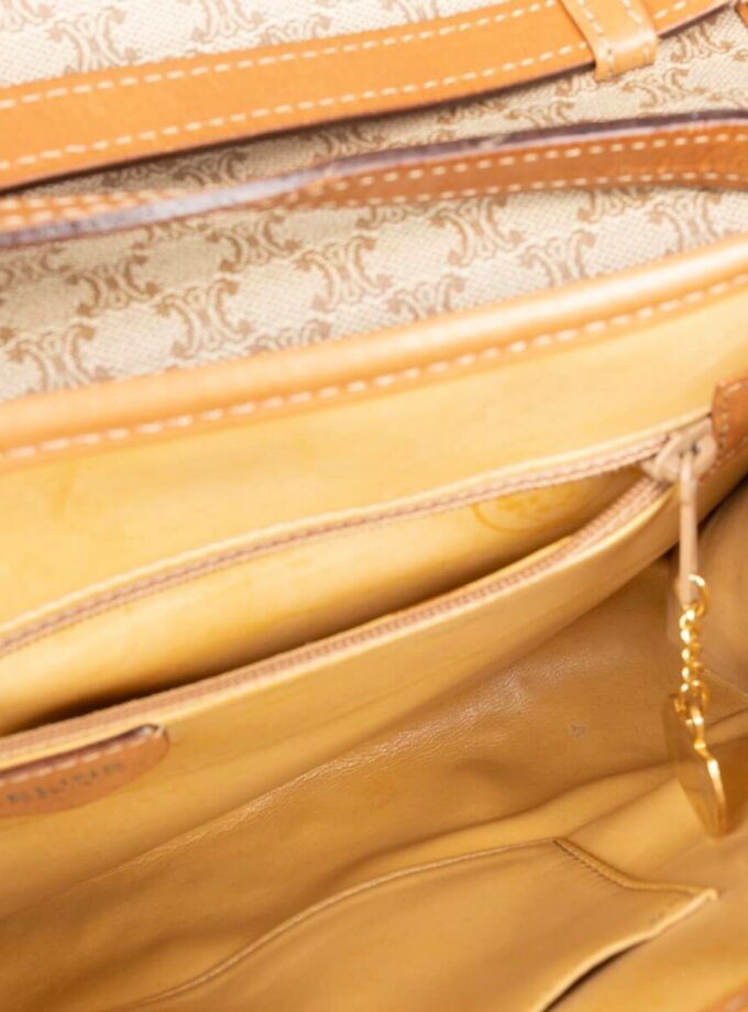 CELINE Macadam Crossbody Bag