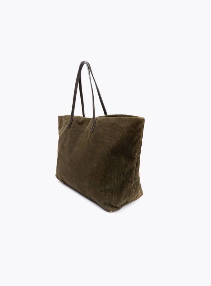 FENDI Corduroy Tote Bag