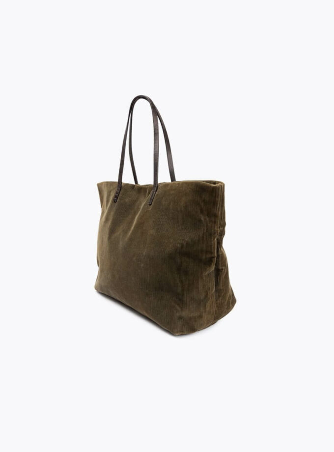 FENDI Corduroy Tote Bag