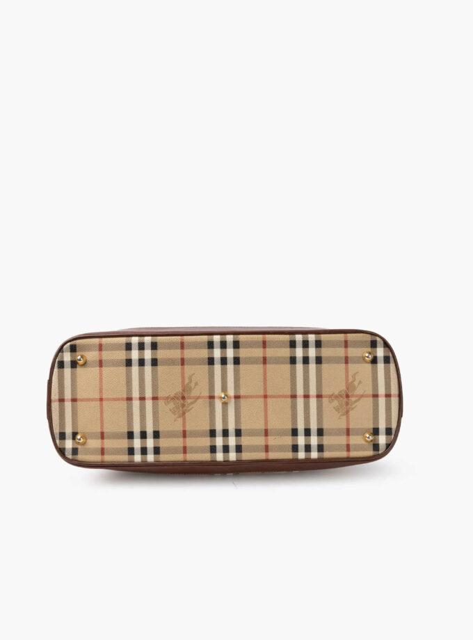 BURBERRY Nova Check Shoulder Bag