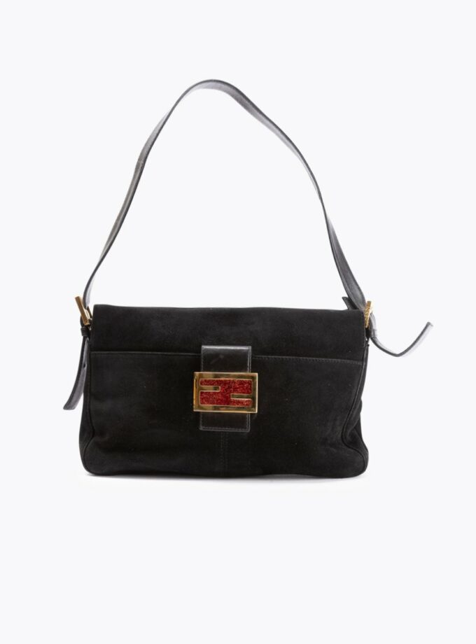 FENDI Umhängetasche aus Wildleder