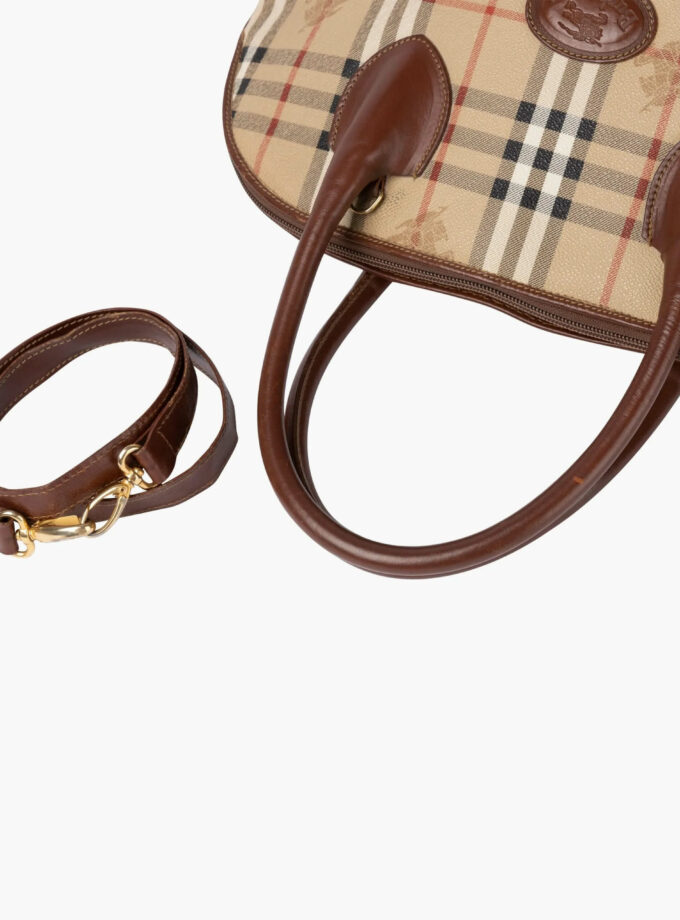 BURBERRY Nova Check Shoulder Bag