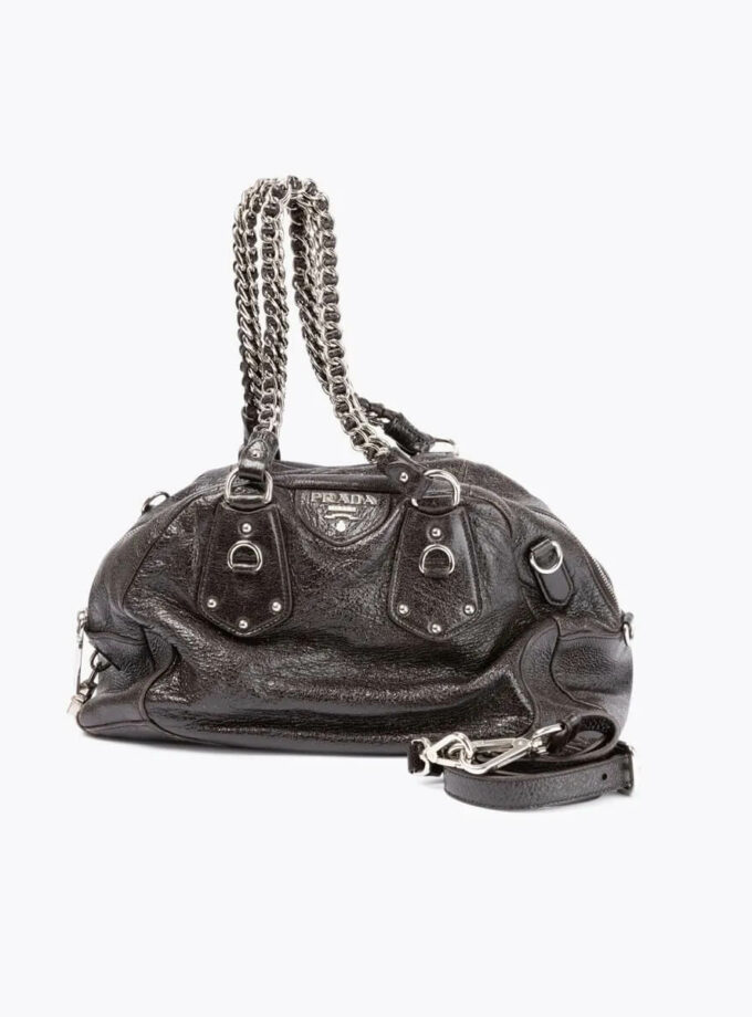PRADA Cervo Lux Chain Bag