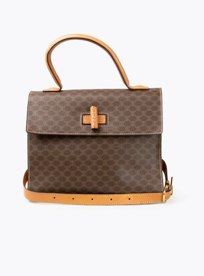 CELINE Macadam Crossbody Bag