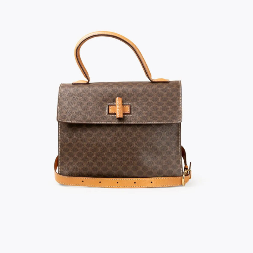 CELINE Macadam Crossbody Bag