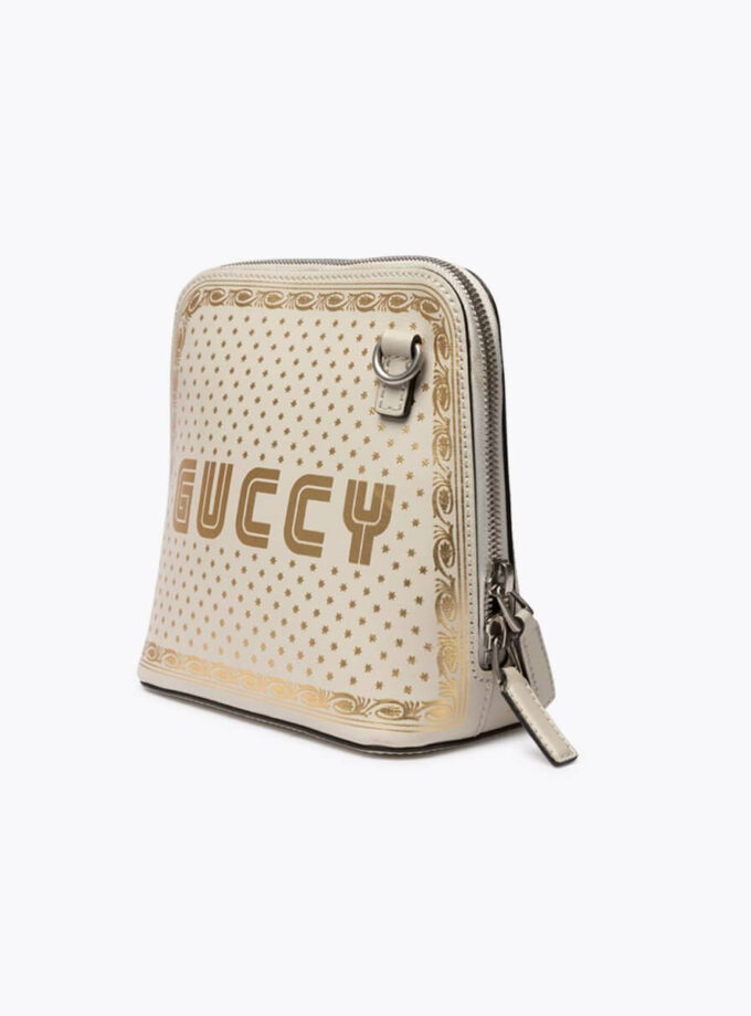GUCCI Sega Print Mini Shoulder Bag